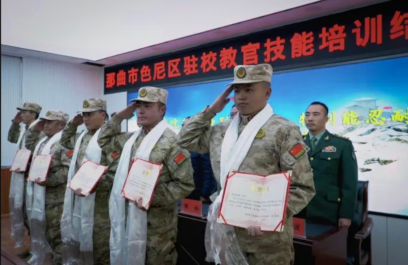 Chinese Veterans in Tibetan Schools